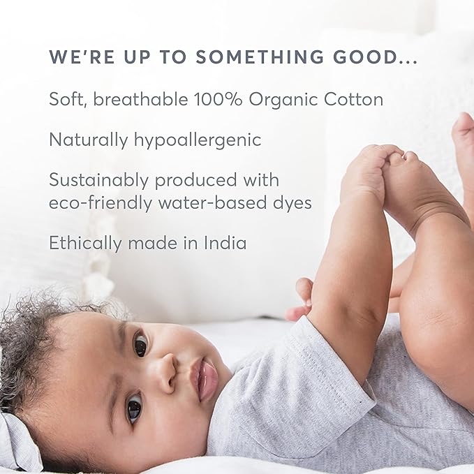 Colored Organics Baby Zip-Up Footed Sleeper - Image 4