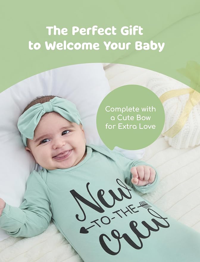 PATPAT Baby Sleeper Gown with Bamboo Viscose - Image 2