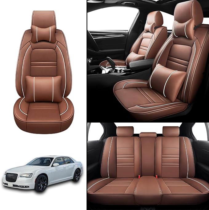 Car Seat Covers for Chrysler Car 300 2005-2023 | 5-Seats Seat Covers, - Image 2
