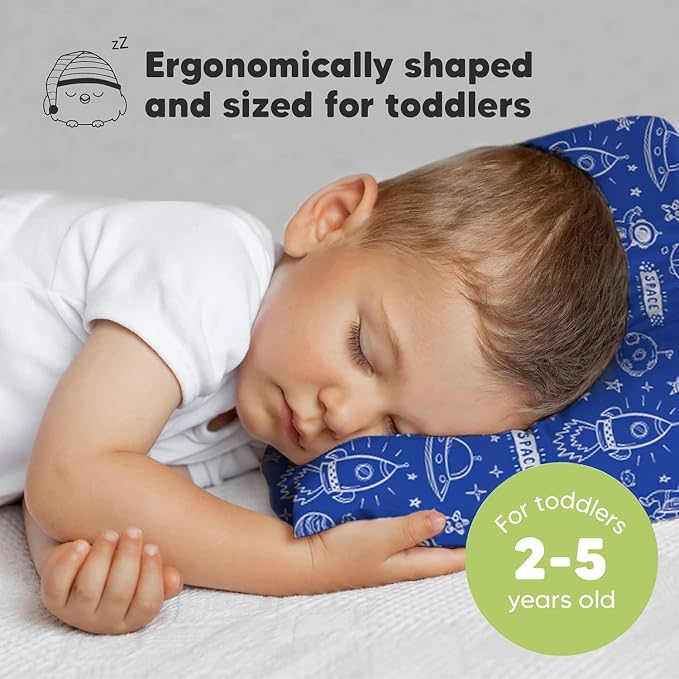 Toddler Pillow with Pillowcase - Image 2