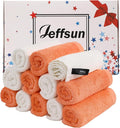 Baby Washcloths 12 Pack, 10x10 inch Small Wash Cloths by Jeffsun