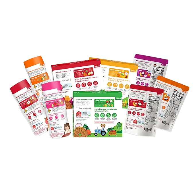 Once Upon a Farm Organic Baby & Toddler Snack Sampler, Coconut Melts, Tractor - Image 3