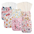 babygoal Reusable Cloth Diapers 6 Pack by babygoal