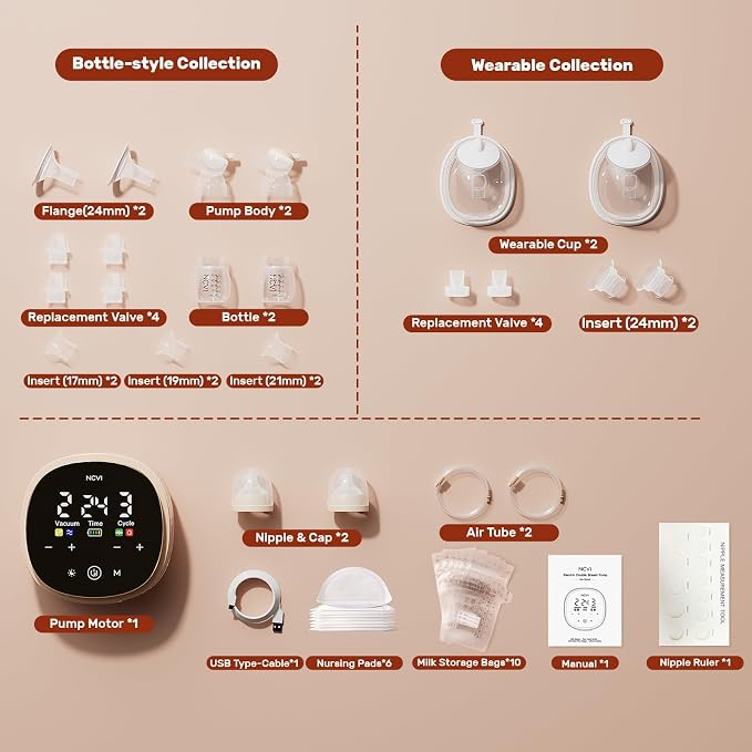 NCVI 2-in-1 Electric Breast Pump - Image 9