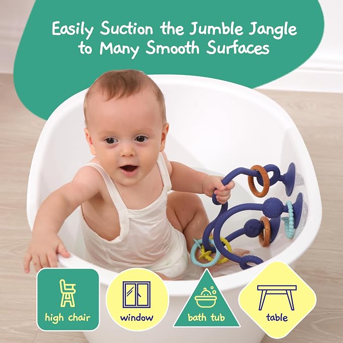 Jumble Jangle Baby Teething Toys – BPA-Free - Image 6