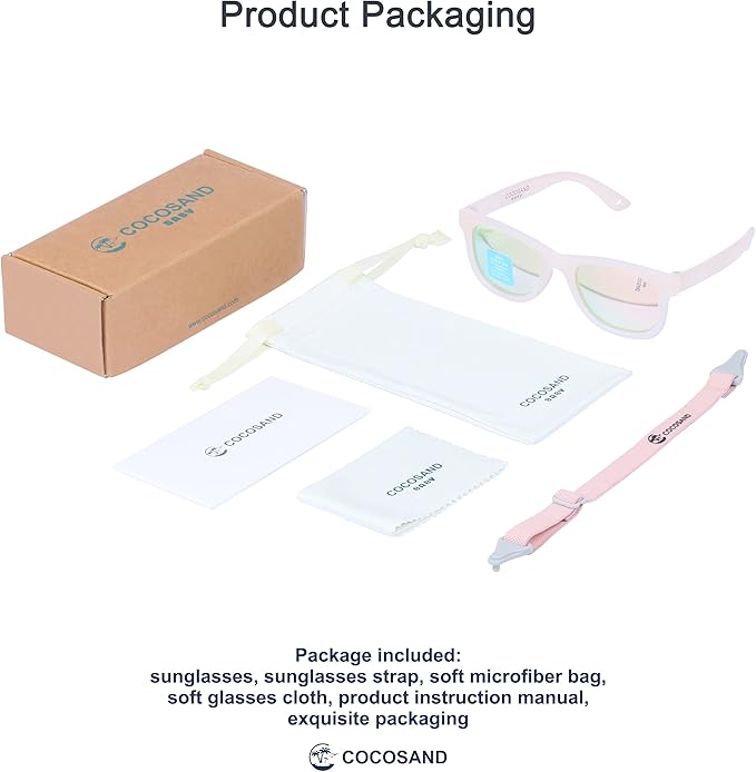 COCOSAND Flexible Baby Sunglasses - Image 2