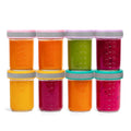 Glass Food Storage Jars with Lids – Baby Food, Breast Milk, Reusable Containers by Tronco