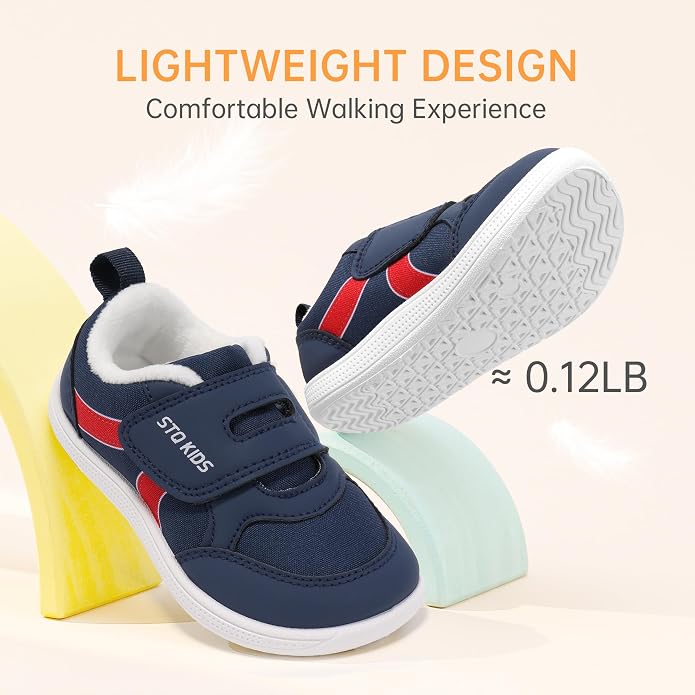 Toddler Wide Toe Box Barefoot Shoes Boys Girls Sneakers Kids Tennis Shoes - Image 8