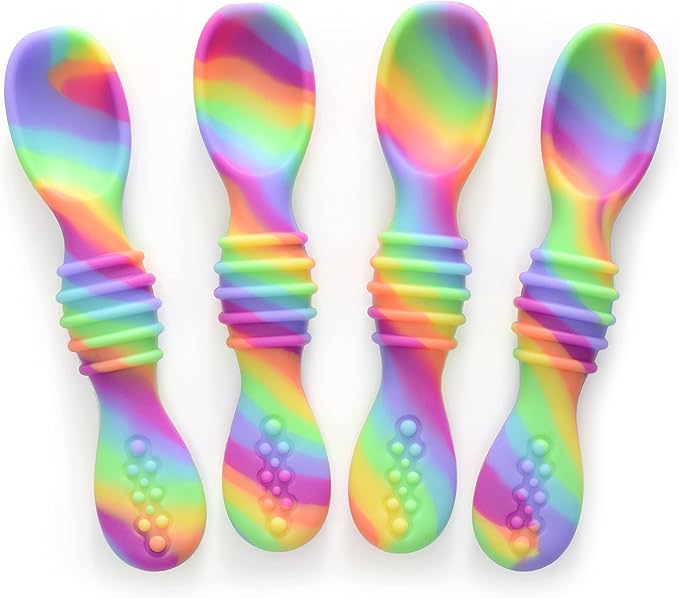 PrimaStella Silicone Chew Spoon Set by PrimaStella