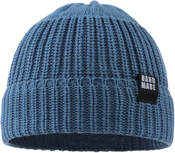JANGANNSA Simple Knitted Baby Beanie Hip-Hop Boys Winter Hat Toddler Kids Bonnet - Image 2