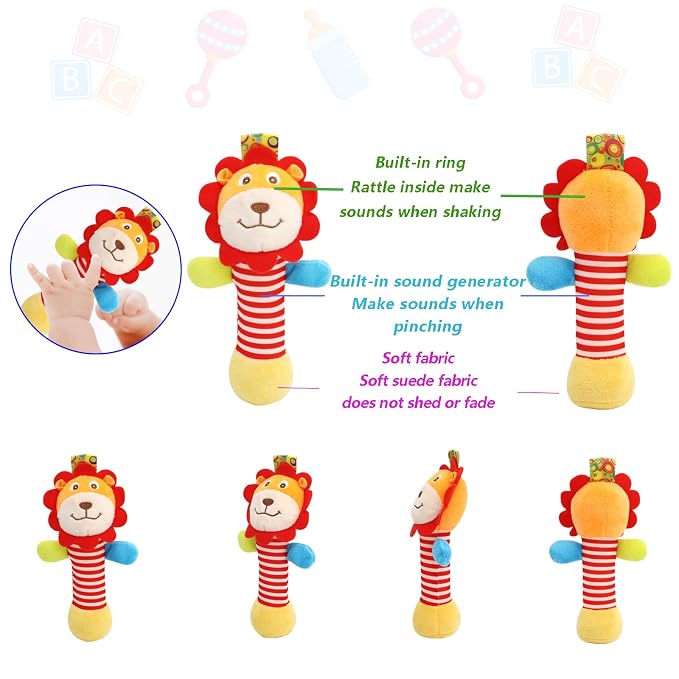 Wrist Rattles Foot Finder Rattle Toy - Image 5