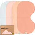 KeaBabies 4-Pack Baby Burp Cloths Baby Girl, Boy by KeaBabies