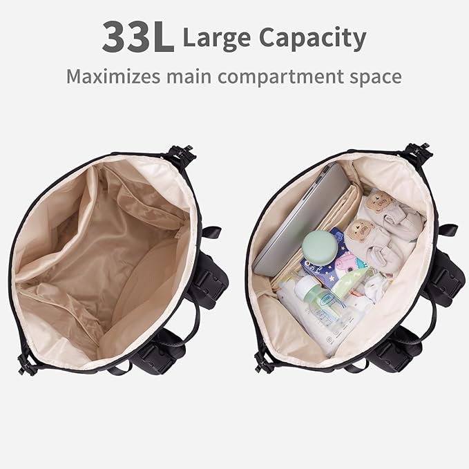 CEI-CEI Neoprene Diaper Bag Backpack - Image 4