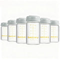 Breast Milk Storage Bottles 180ml 6oz BPA-Free Leak-Proof Baby Bottle by Qmibaby