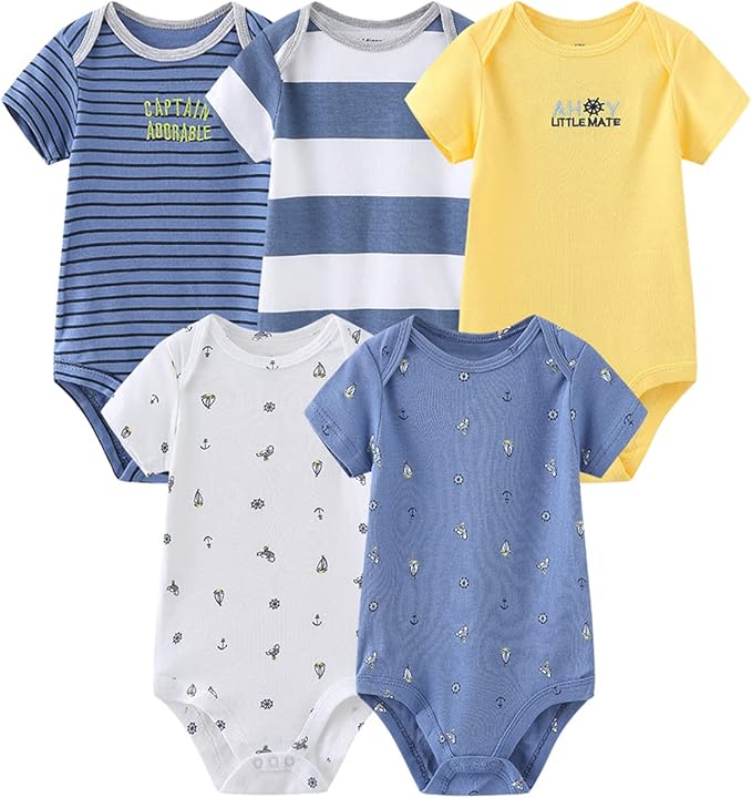 Newborn Layette Gift Set Bodysuits Pants - Image 2