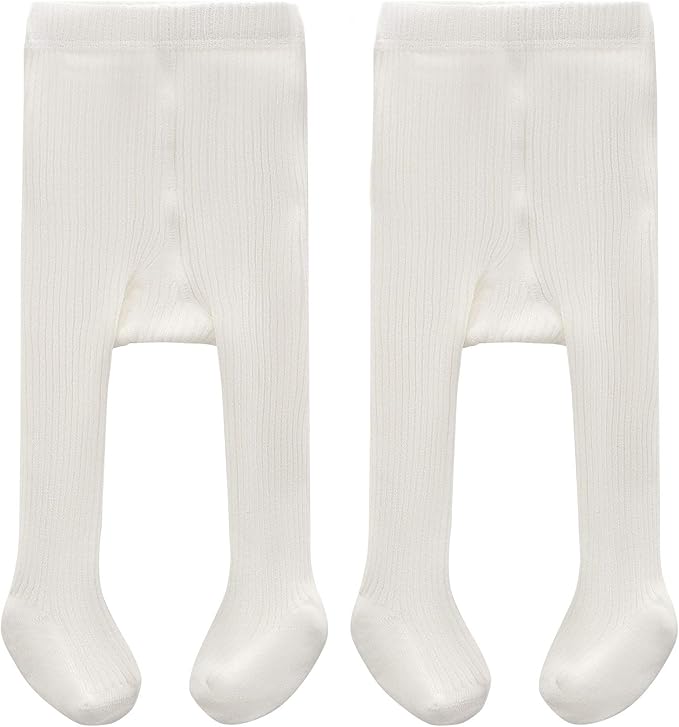 CECORC Baby Girls Tights Toddler Cable Knit Leggings Thick Cotton Infant by CECORC