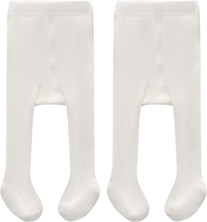 CECORC Baby Girls Tights Toddler Cable Knit Leggings Thick Cotton Infant by CECORC