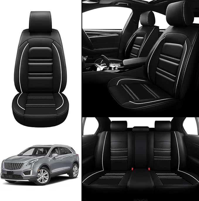 Seat Covers for Cadillac xt5 2017-2025 | 5-Seats Leather Seat Covers - Image 2