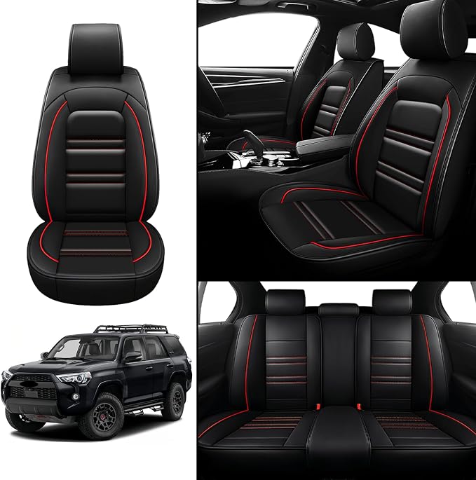 Seat Covers for Toyota 4runner 1991-2025 | 5-Seats Leather Seat Covers - Image 2