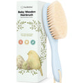 Wooden Baby Hair Brush by KeaBabies