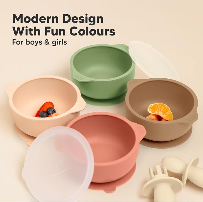 KeaBabies 2-Pack Baby Bowls - Image 9