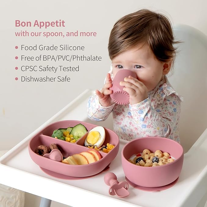 SAMiGO Silicone Baby Spoons Self Feeding 6+ Months - Image 5