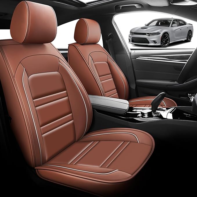Seat Cover for Dodge Charger 2006-2023 | Car Seat Covers Front Seats, - Image 2