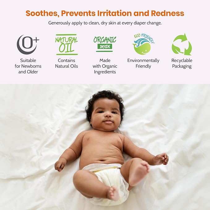 Mommy Care Natural Baby Calendula Diaper Rash Cream - Image 4