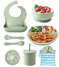 Silicone Baby Feeding Set, Travel Bag by ECLIP