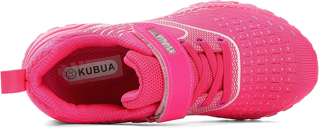 KUBUA Kids Sneakers for Boys Girls Running Tennis Shoes Lightweight Breathable - Image 4