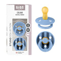 BIBS Pacifiers - Studio 2 Pack | Round Nipple Baby Pacifier | BPA Free Natural by BIBS