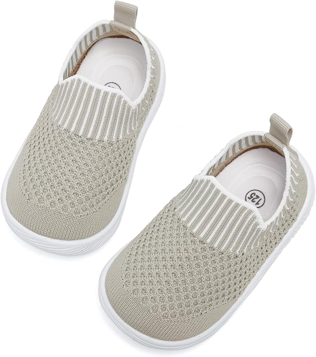 MORENDL Baby Toddler Walking Socks Non-Slip Breathable Unisex Casual Sneakers - Image 3