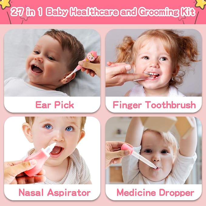 Baby Grooming Kit, Infant Safety Care Set - Image 3