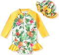 Aalizzwell Baby Girls Long Sleeve One Piece Swimsuit by Aalizzwell