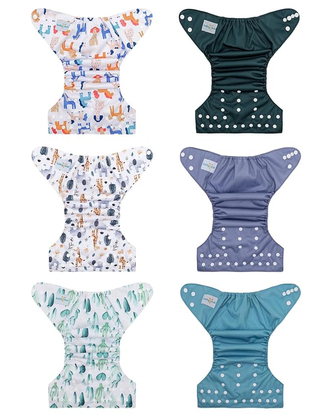Babygoal Cloth Diaper Covers 6 Pack - Image 2