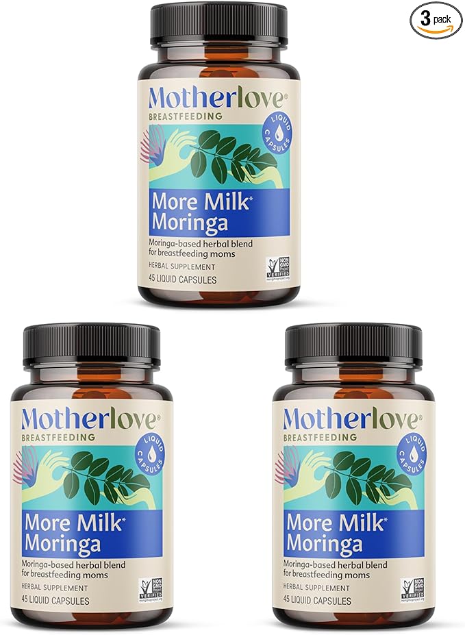 Motherlove More Milk Moringa Moringa-Based Lactation Supplement to Support by Motherlove