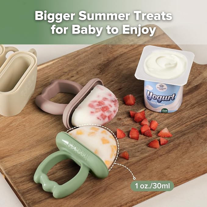 Haakaa Chilly Monster Breastmilk Popsicle Molds, Silicone Popsicle Molds - Image 6