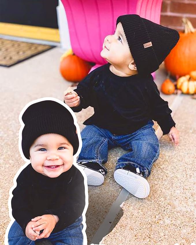 FURTALK Toddler Beanie Baby Boys Girls Beanies Kids Winter Hats Children Knit - Image 5