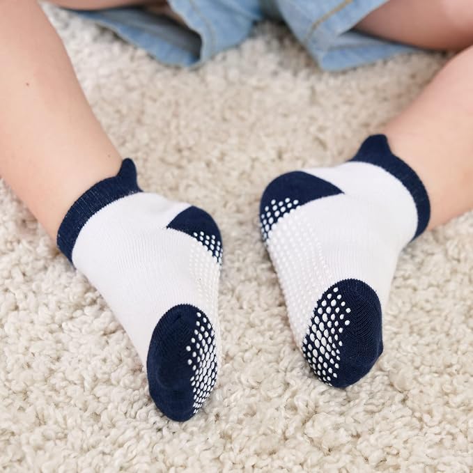 Zaples Baby Non Slip Grip Ankle Socks - Image 9
