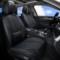 Coverado Universal Seat Covers Front, Waterproof Nappa Leather Car Seat Covers by COVERADOAUTO