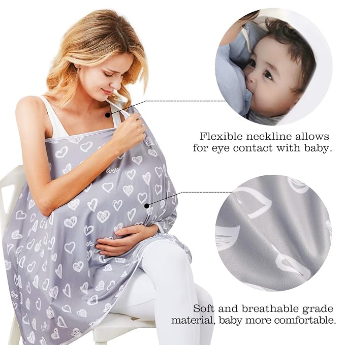 Baby Nursing Cover & Poncho - Image 4