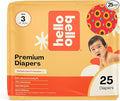 Hello Bello Diapers, Size 3 Flower Child, Hypoallergenic by HelloBello