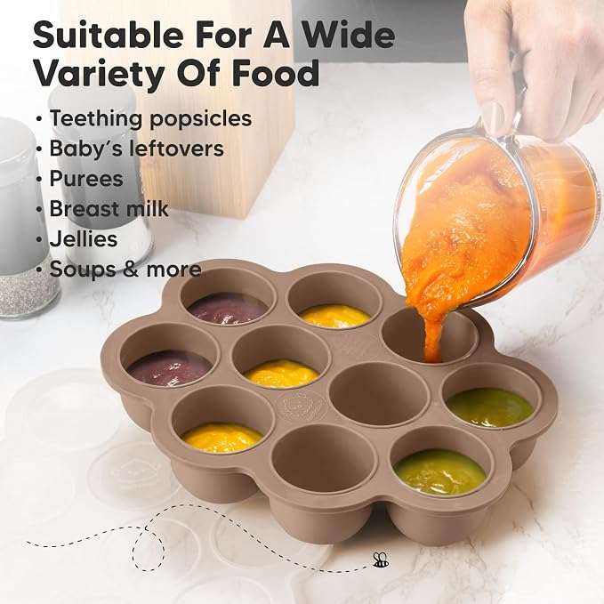 KeaBabies Silicone Food Freezer Trays - Image 7