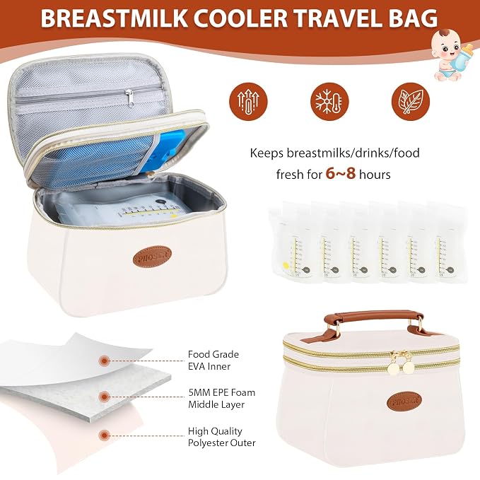 PIIOSER Breast Milk Cooler Bag - Image 2