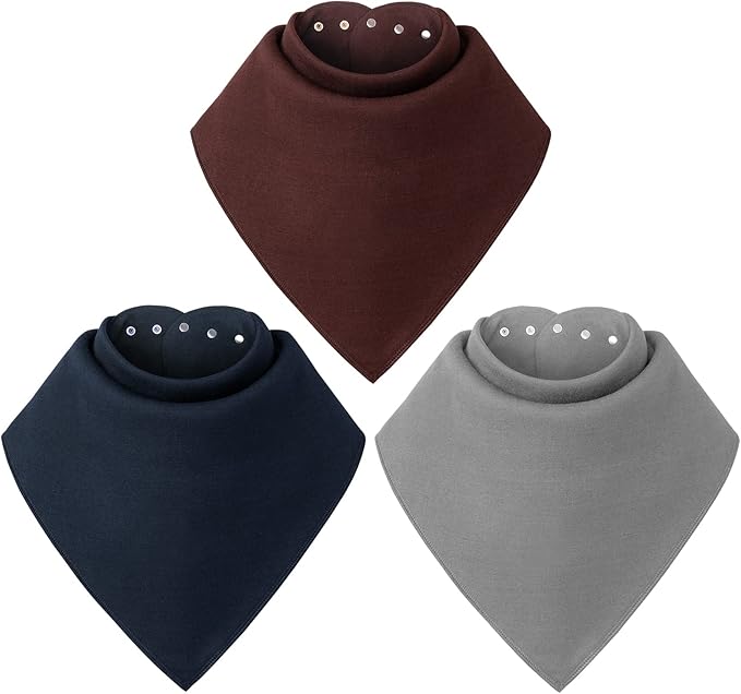 Adult Drool Bib for Special Needs, Large Elderly Bandana, Teen Bib for Women Men by Baby+Noah
