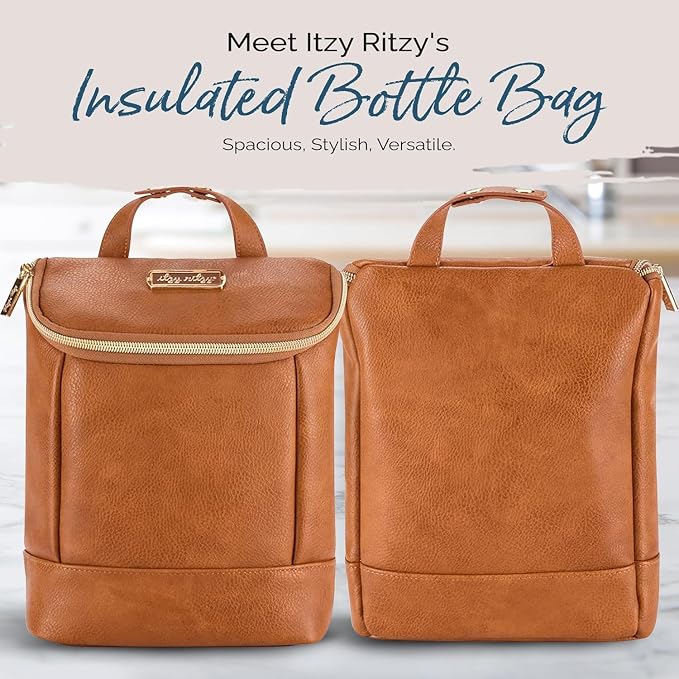 Itzy Ritzy Insulated Bottle Bag – Keeps Bottles Warm or Cool - Image 2