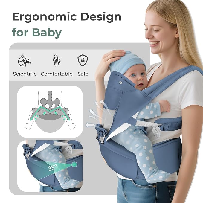 FRUITEAM 6-in-1 Baby Carrier - Image 2