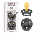 BIBS Pacifiers Colour Collection | Natural Rubber Baby Pacifier | Set of 2 by BIBS