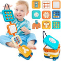 weirtoya Busy Board for 1 Year Old, Toddler Travel Toys for Toddler 1-3 by weirtoya