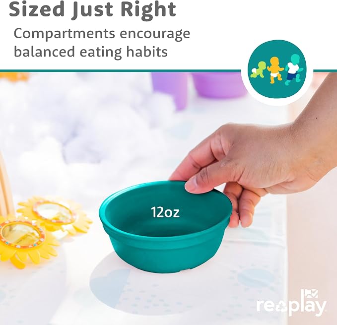 Re-Play 12 oz. Toddler Bowls Set of 4 - Image 9